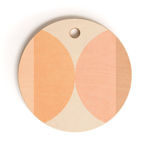 Iveta Abolina Coral Shapes Series II Cutting Board Round
