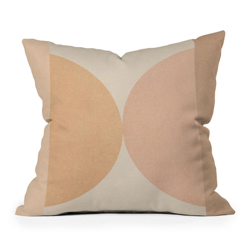 Iveta Abolina Coral Shapes Series II Throw Pillow