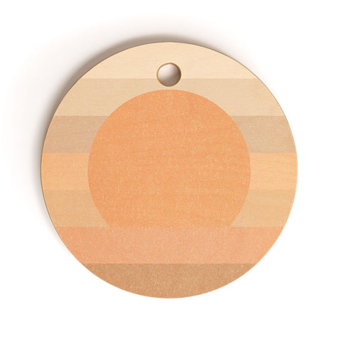 Iveta Abolina Coral Shapes Series III Cutting Board Round