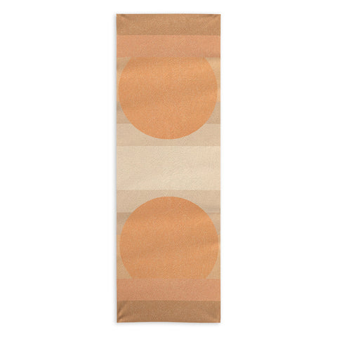 Iveta Abolina Coral Shapes Series III Yoga Towel