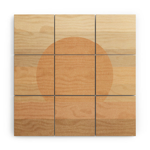 Iveta Abolina Coral Shapes Series III Wood Wall Mural