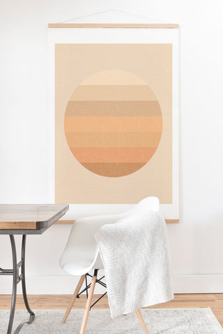 Iveta Abolina Coral Shapes Series IV Art Print And Hanger