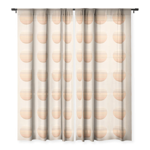 Iveta Abolina Coral Shapes Series IV Sheer Window Curtain