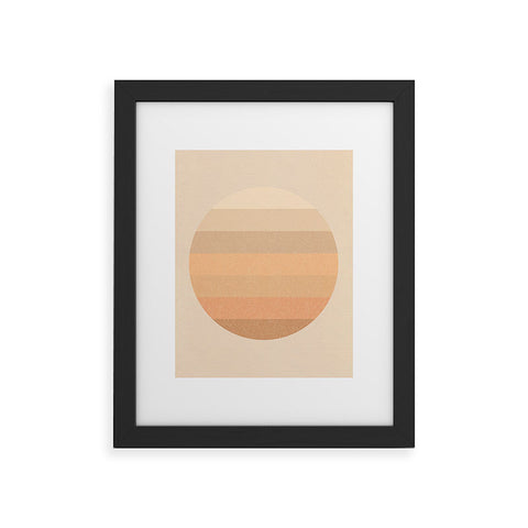 Iveta Abolina Coral Shapes Series IV Framed Art Print