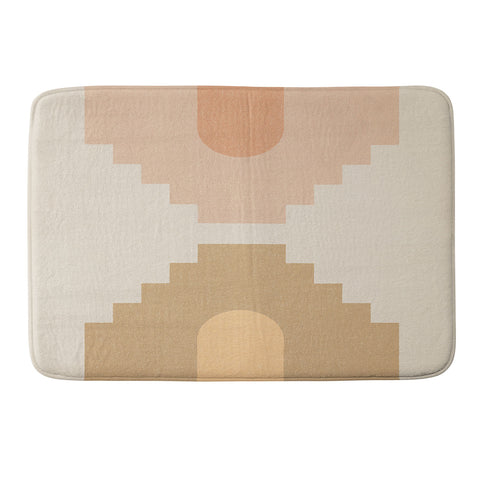 Iveta Abolina Coral Shapes Series V Memory Foam Bath Mat