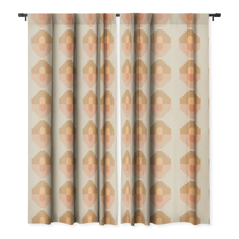 Iveta Abolina Coral Shapes Series V Blackout Window Curtain