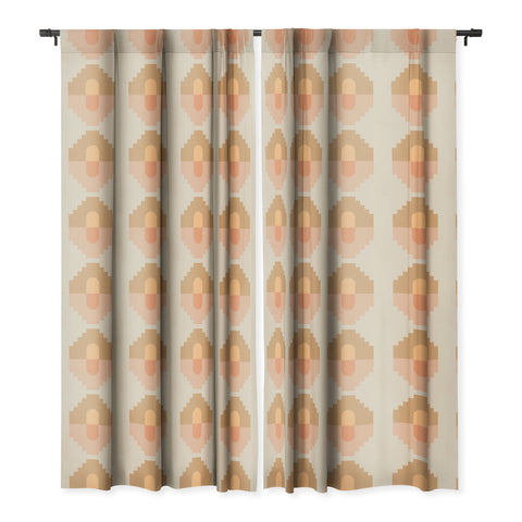 Iveta Abolina Coral Shapes Series V Blackout Window Curtain