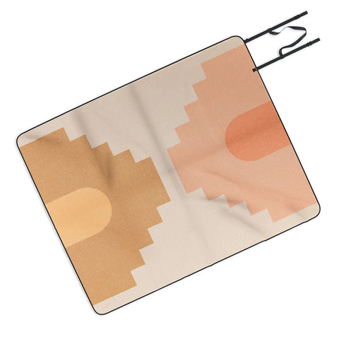 Iveta Abolina Coral Shapes Series V Picnic Blanket