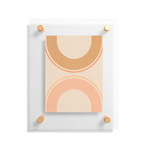 Iveta Abolina Coral Shapes Series VI Floating Acrylic Print