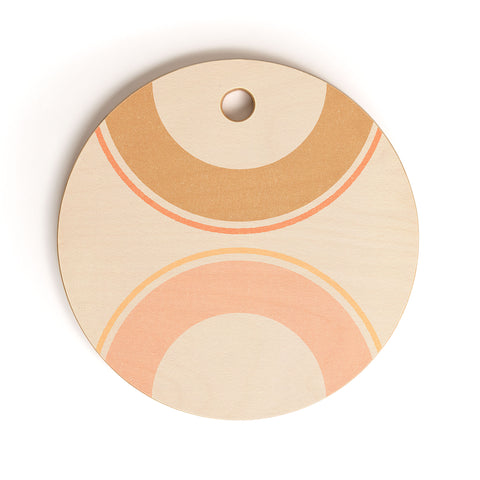 Iveta Abolina Coral Shapes Series VI Cutting Board Round