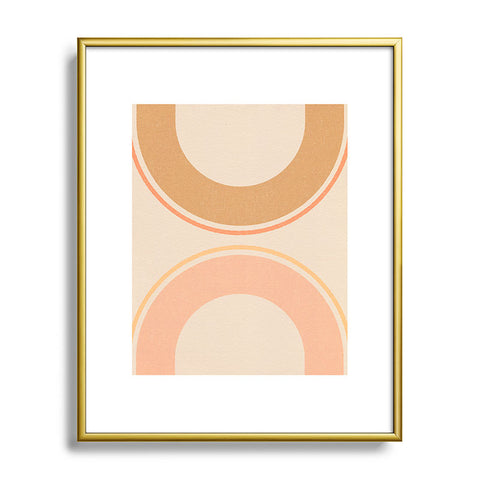 Iveta Abolina Coral Shapes Series VI Metal Framed Art Print