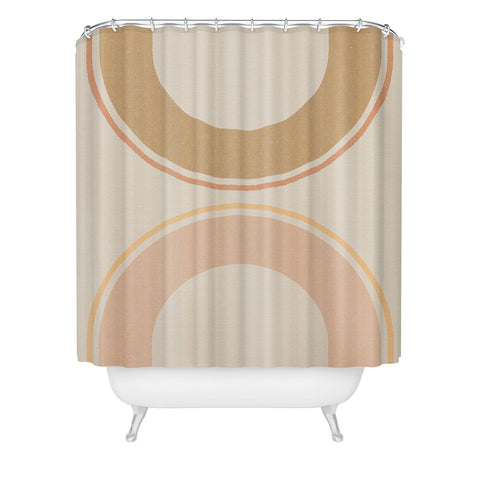 Iveta Abolina Coral Shapes Series VI Shower Curtain