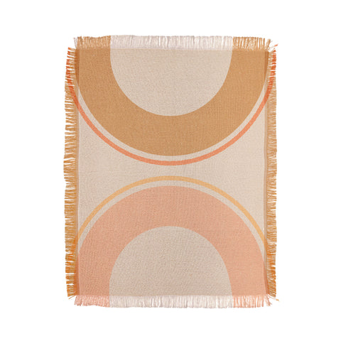 Iveta Abolina Coral Shapes Series VI Throw Blanket