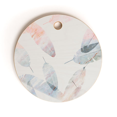 Iveta Abolina Coral Shoreline Cutting Board Round