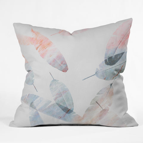 Iveta Abolina Coral Shoreline Outdoor Throw Pillow