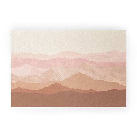 Iveta Abolina Coral Spice Welcome Mat