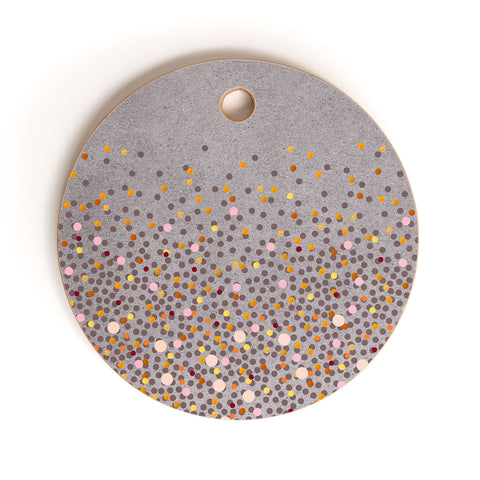 Iveta Abolina Coral Splash Cutting Board Round