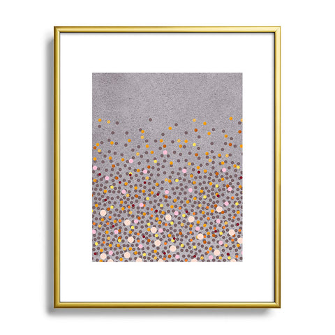 Iveta Abolina Coral Splash Metal Framed Art Print