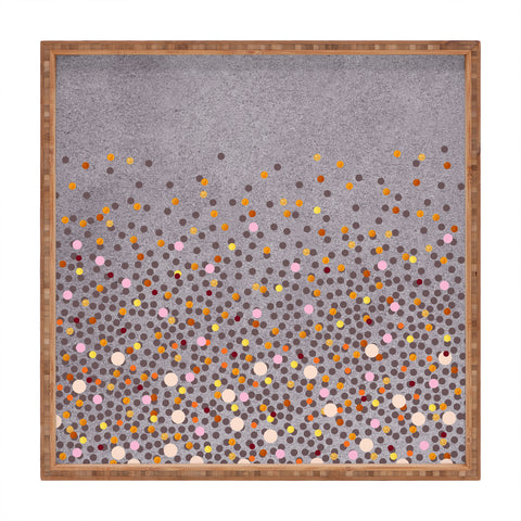 Iveta Abolina Coral Splash Square Tray