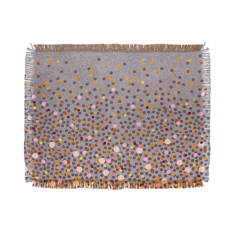 Iveta Abolina Coral Splash Throw Blanket