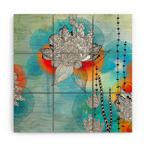 Iveta Abolina Coral Wood Wall Mural