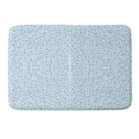 Iveta Abolina Cornflower Field Memory Foam Bath Mat
