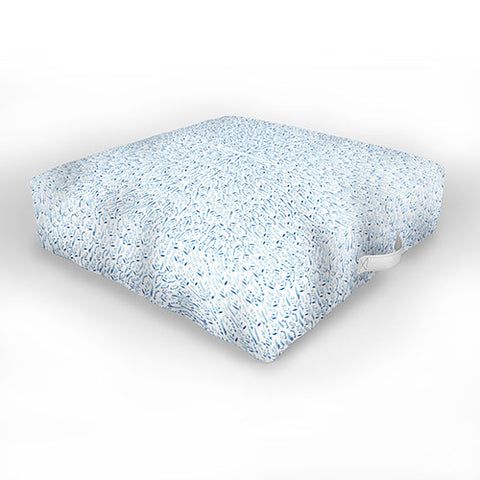 Iveta Abolina Cornflower Field Outdoor Floor Cushion