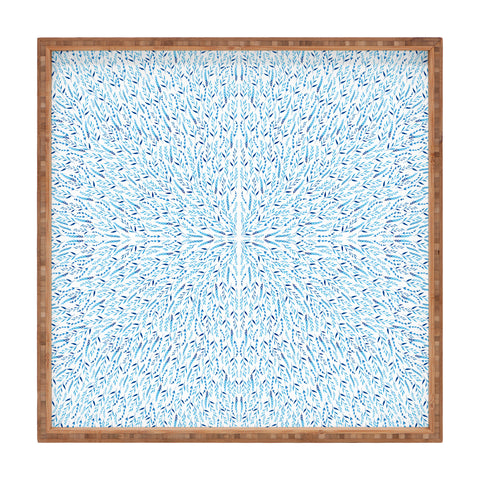 Iveta Abolina Cornflower Field Square Tray