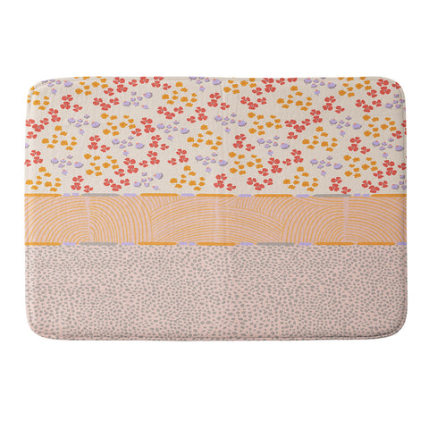 Iveta Abolina Cosette Blush Memory Foam Bath Mat