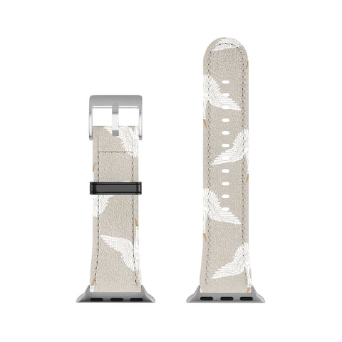 Iveta Abolina Cranes Neutral 2 Apple Watch Band