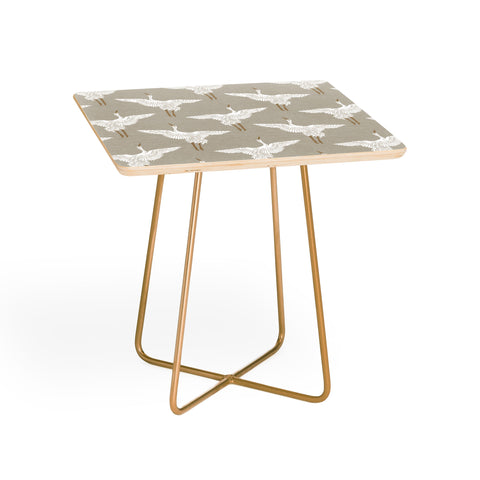 Iveta Abolina Cranes Neutral 2 Side Table