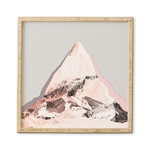 Iveta Abolina Cream Peak Framed Wall Art