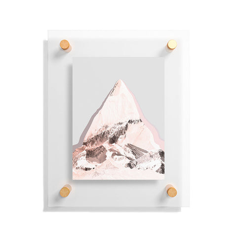 Iveta Abolina Cream Peak Floating Acrylic Print