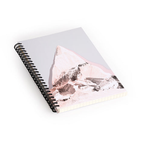 Iveta Abolina Cream Peak Spiral Notebook