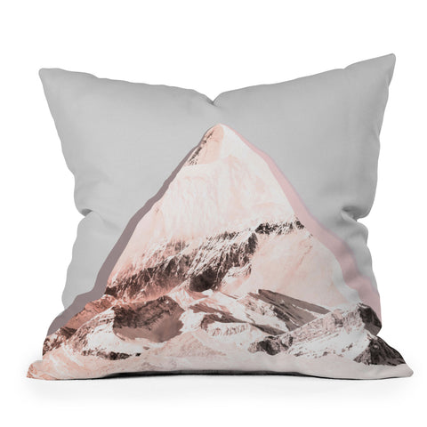Iveta Abolina Cream Peak Throw Pillow