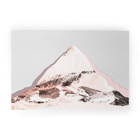 Iveta Abolina Cream Peak Welcome Mat