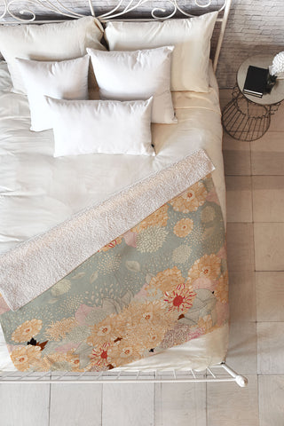 Iveta Abolina Creme De La Creme Fleece Throw Blanket