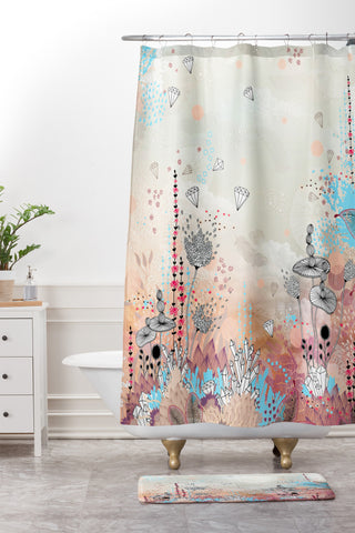 Iveta Abolina Crystal Lake Shower Curtain And Mat