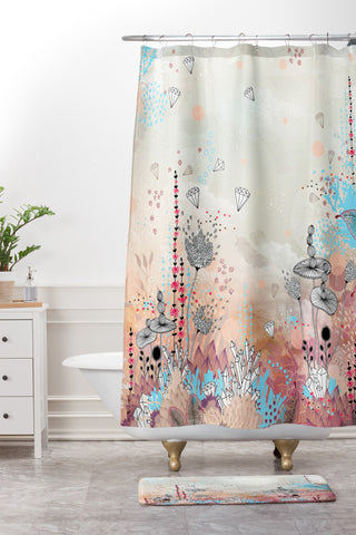 Iveta Abolina Crystal Lake Shower Curtain And Mat