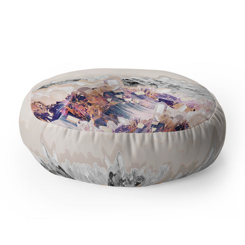 Iveta Abolina Crystal Valley Floor Pillow Round
