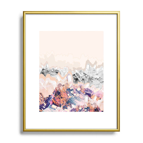 Iveta Abolina Crystal Valley Metal Framed Art Print