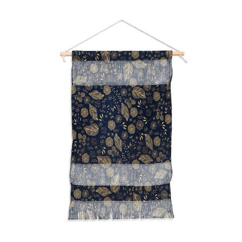 Iveta Abolina Crystalline Water Navy Wall Hanging Portrait