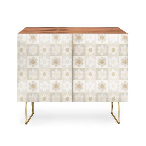 Iveta Abolina Daisy Check Neutral Credenza