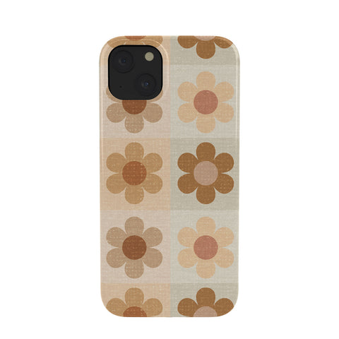 Iveta Abolina Daisy Check Terracotta Medium Phone Case