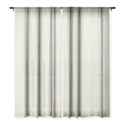 Iveta Abolina Daisy Meadow Sheer Window Curtain