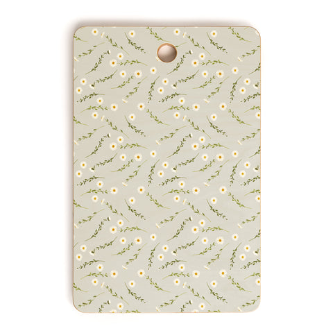 Iveta Abolina Daisy Meadow Cutting Board Rectangle