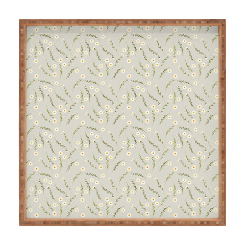 Iveta Abolina Daisy Meadow Square Tray