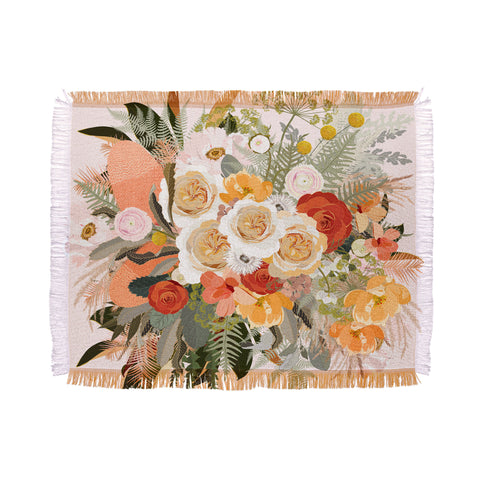 Iveta Abolina Damaris Morning Throw Blanket