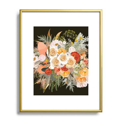 Iveta Abolina Damaris Night Metal Framed Art Print