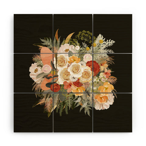 Iveta Abolina Damaris Night Wood Wall Mural